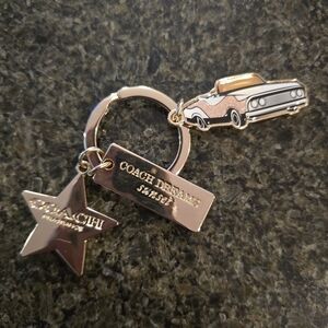 New Coach Keychain Car Dreams Sunset
